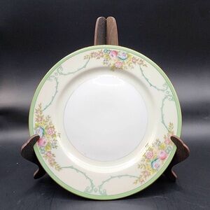 (3). Meito "Formal Garden" Dinner Plates (3)Bundle. RARE